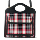 バーバリー ハンドバッグ ポケットバッグ レザー ナイロン 8035841 BURBERRY 2wayショルダーバッグ 黒 【安心保証】 【中古】 バーバリー バッグ バーバリー レディース BURBERRY BAG(4)