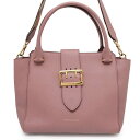 バーバリー ハンドバッグ ロゴ レザー BURBERRY バッグ 2wayショルダーバッグ 【安心保証】 【中古】 バーバリー バッグ バーバリー BURBERRY BAG 中古