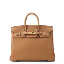 エルメス バーキン25 ゴールド/ゴールド金具 トゴ W刻印 HERMES Birkin ハンドバッグ 【中古】 エルメス バーキン エルメス バッグ エルメス...