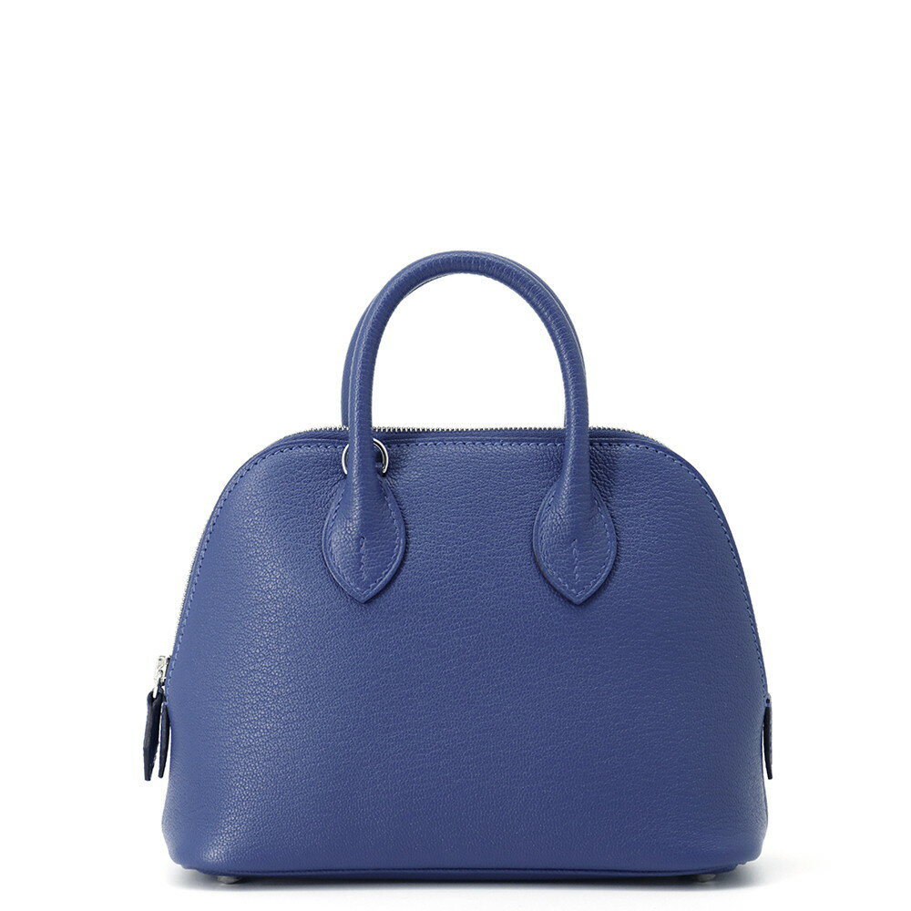 エルメス ボリード1923 ミニ ブルータイ/シルバー金具 シェブルミゾル K刻印 2wayショルダー シェーブル エルメス バッグ エルメス ボリ—ド HERMES BAGのサムネイル