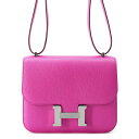 エルメス ミニ コンスタンス3 マグノリア/シルバー金具 シェブルミゾル U刻印 HERMES バッグ シェーブル 【中古】 エルメス コンスタンス HERME...