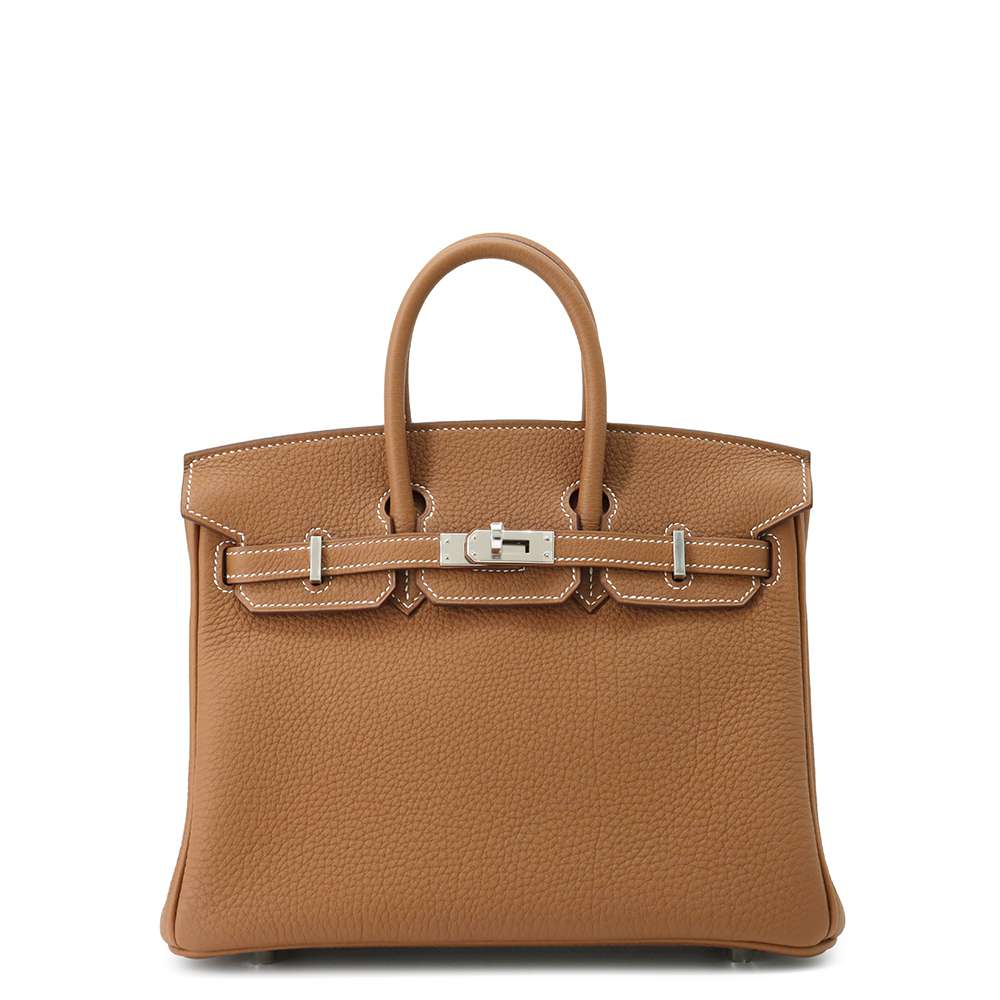 エルメス バーキン25 ゴールド/シルバー金具 トゴ K刻印 HERMES Birkin ハンドバッグ エルメス バーキン エルメス バッグ エルメス レディース HERMES Birkin HERMES BAGのサムネイル