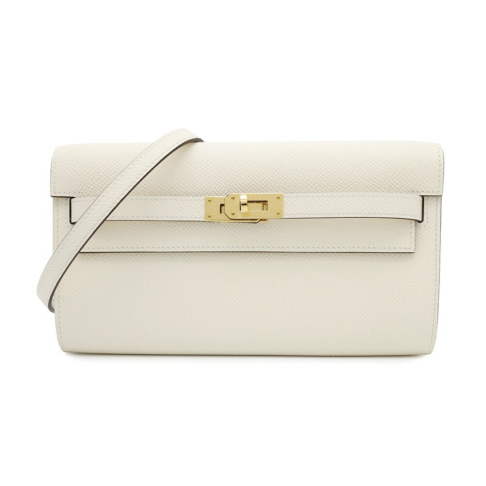 エルメス ケリーウォレット ロング トゥーゴー ナタ/ゴールド金具 エプソン K刻印 財布 【中古】 エルメス 財布 エルメス HERMES WALLETのサムネイル