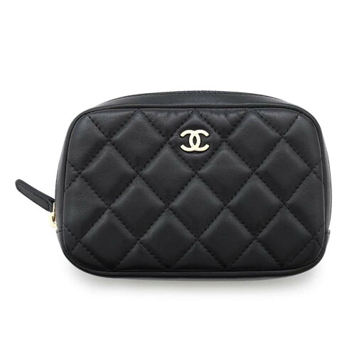 シャネル ポーチ ココマーク マトラッセ コスメポーチ ラムスキン A80909 CHANEL 小物入れ 化粧ポーチ 黒 【安心保証】 【中古】 シャネル ポーチ シャネル レディース CHANEL シャネル ポーチ ココマーク マトラッセ コスメポーチ ラムスキン A80909 CHANEL 小物入れ 化粧ポーチ 黒 【安心保証】 【中古】 シャネル ポーチ シャネル レディース CHANEL