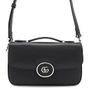 グッチ ショルダーバッグ PETITE GG ミニ レザー 739722 GUCCI 2way 黒 プティットGG 【安心保証】 【中古】 グッチ バッグ GU...