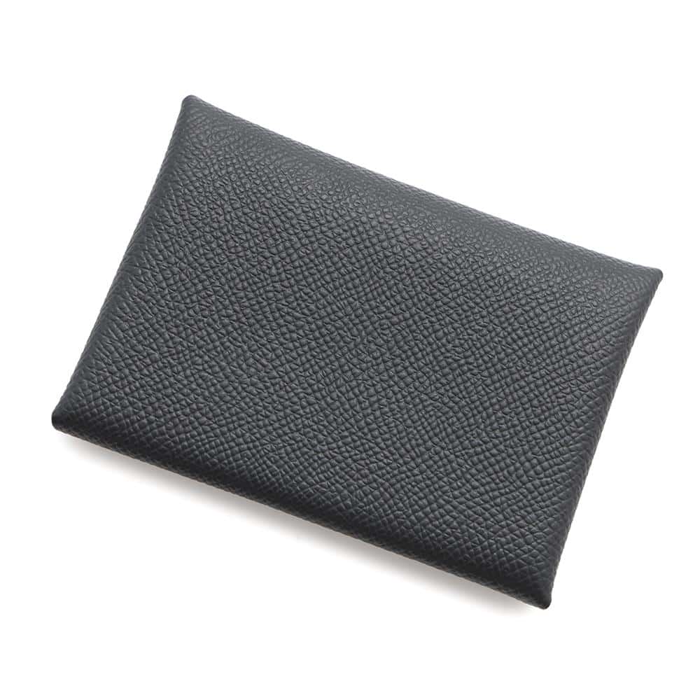 エルメス コインケース カルヴィ デュオ ブラック/シルバー金具 エプソン W刻印 黒 エルメス 財布 エルメス 小銭入れ HERMES WALLETのサムネイル