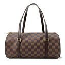 ルイヴィトン ハンドバッグ ダミエ エベヌ パピヨン30 N51303 LOUIS VUITTON ヴィトン バッグ 【安心保証】 【中古】 ルイ ヴィトン ダミエ バッグ LOUIS VUITTON BAG 中古