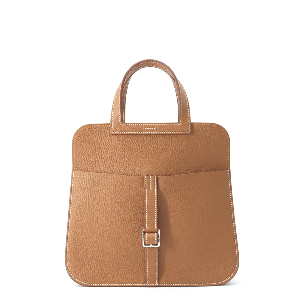 【決算セール開催中！】 エルメス ハンドバッグ アルザン25 ゴールド/シルバー金具 トリヨクレマンス K刻印 2wayショルダー エルメス アルザン HERMES BAGのサムネイル