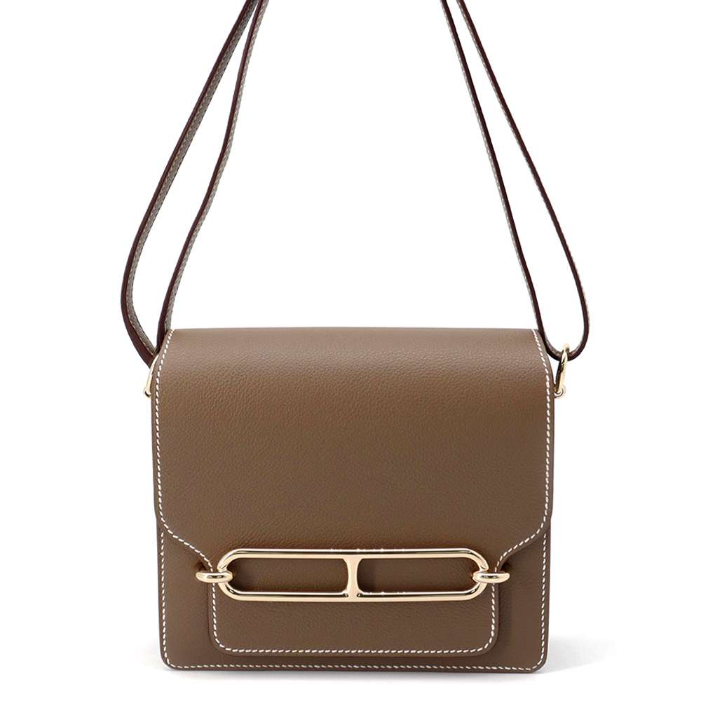 エルメス サック ロウリス ルリ ミニ エトゥープ/シャンパンゴールド金具 スイフト W刻印 HERMES バッグ エルメス バッグ HERMES BAGのサムネイル