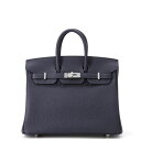 エルメス バーキン25 ブルーニュイ/シルバー金具 トゴ W刻印 HERMES Birkin ハンドバッグ エルメス バーキン エルメス バッグ エルメス レディース HERMES Birkin HERMES BAG(4)