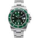 ロレックス サブマリーナ デイト ランダムシリアル ルーレット 116610LV ROLEX 腕時計 グリーン文字盤 【安心保証】 【中古】 ロレックス サブマ...