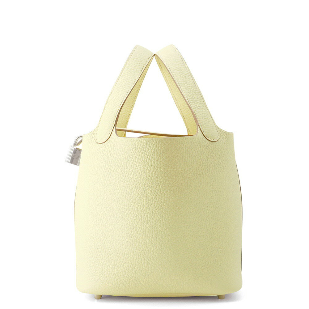 エルメス ハンドバッグ ピコタンロックPM ジョーヌミルトン/シルバー金具 トリヨンクレマンス W刻印 HERMES トートバッグ エルメス ピコタンロック ピコタン エルメス バッグ エルメス レディース HERMES Picotin Lock HERMES BAGのサムネイル