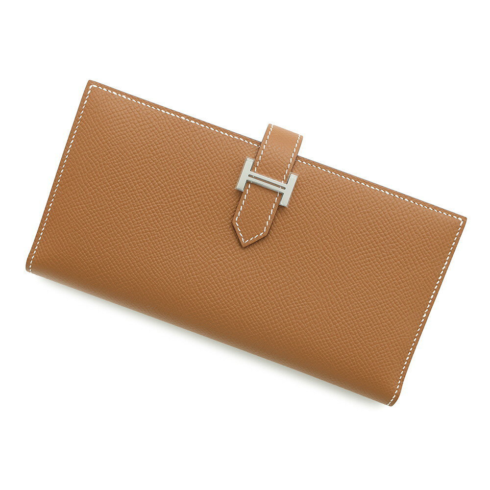 エルメス 長財布 ベアンスフレ ゴールド/シルバー金具 エプソン B刻印 HERMES 財布 【中古】 エルメス 財布 エルメス 二つ折り財布 HERMES WALLETのサムネイル