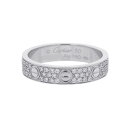 カルティエ リング LOVE リング SM スモール パヴェ ダイヤ 88P 計0.31ct K18WG サイズ50 B4083450/CRB4083400 指輪 ラブリング 【安心保証】 【中古】 カルティエ ラブリング ダイヤモンド パヴェダイヤ Love ring Cartier ホワイトゴールド 中古