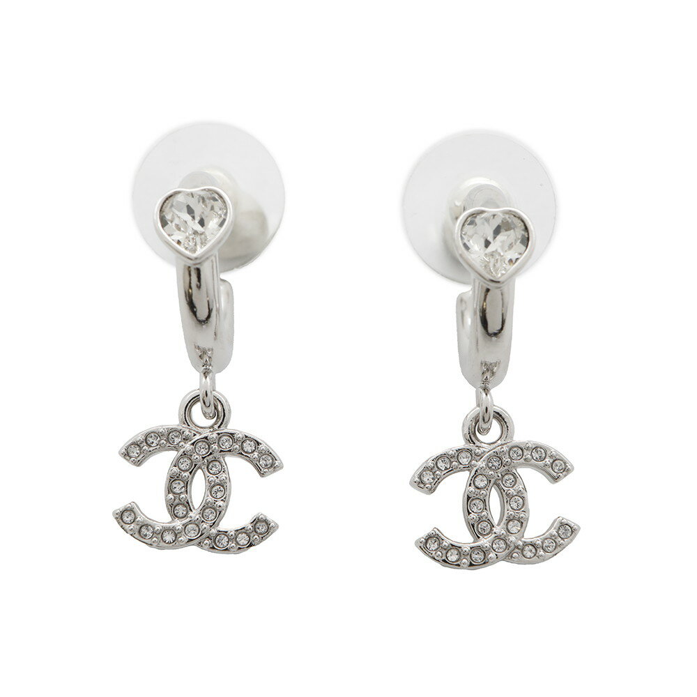 シャネル ピアス ココマーク ハート ラインストーン メタル B25 S CHANEL アクセサリー 【中古】 シャネル ピアス レディース CHANELのサムネイル