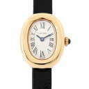 カルティエ ベニュワール ミニ WGBA0017 Cartier 腕時計 シルバー文字盤 【安心保証】 【中古】 カルティエ ベニュワール Cartier カルティエ 中古