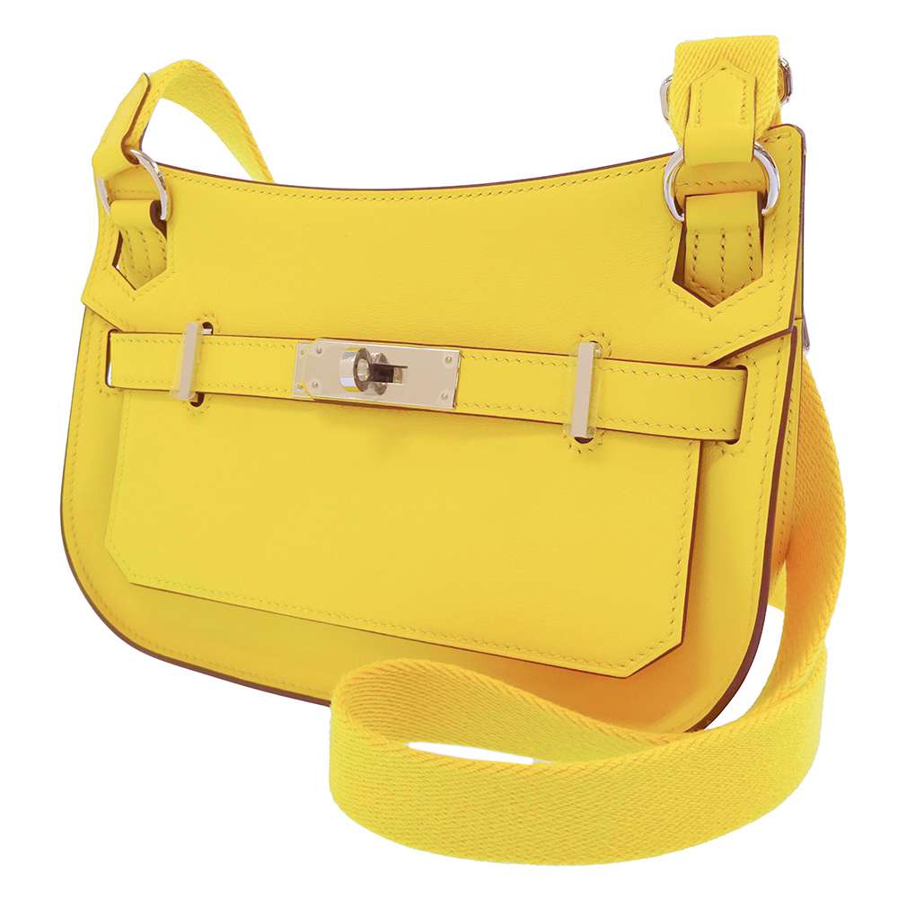 エルメス ジプシエール ミニ ジョーヌナプル/シルバー金具 スイフト B刻印 HERMES エルメス バッグ エルメス レディース HERMES BAGのサムネイル