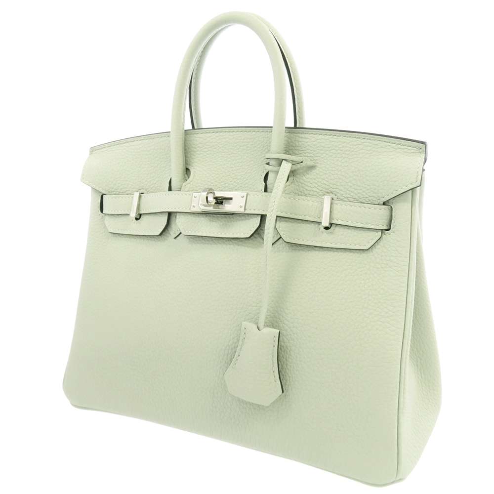 エルメス バーキン25 グリネヴェ/シルバー金具 トゴ B刻印 HERMES Birkin ハンドバッグ 【中古】 エルメス バーキン エルメス バッグ エルメス レディース HERMES Birkin HERMES BAGのサムネイル