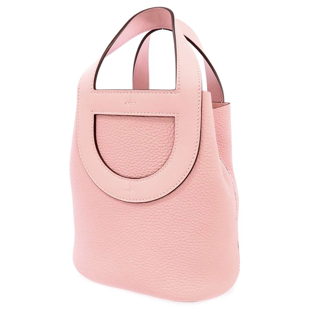 エルメス ハンドバッグ インザループ 18 ローズサクラ/シルバー金具 トリヨンクレマンス/スイフト B刻印 エルメス バッグ エルメス レディース HERMES BAGのサムネイル