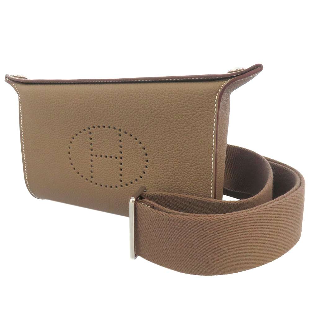 エルメス ショルダーバッグ ヴィドポッシュ エトゥープ/シルバー金具 トゴ B刻印 エルメス バッグ エルメス レディース HERMES BAGのサムネイル