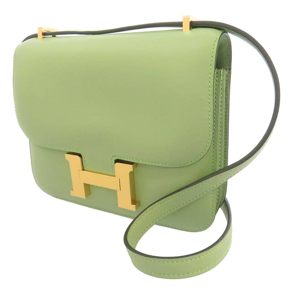 エルメス ミニ コンスタンス3 ミロワール ヴェールクリケット/ゴールド金具 スイフト B刻印 【中古】 エルメス コンスタンス エルメス バッグ エルメス レディース HERMES Constance HERMES BAGのサムネイル