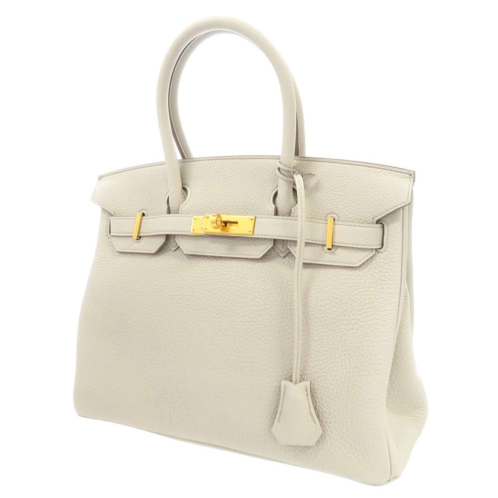 エルメス バーキン30 ベトン/ゴールド金具 トゴ U刻印 HERMES Birkin ハンドバッグ 【安心保証】 【中古】 エルメス バーキン エルメス バッグ エルメス レディース HERMES Birkin HERMES BAG