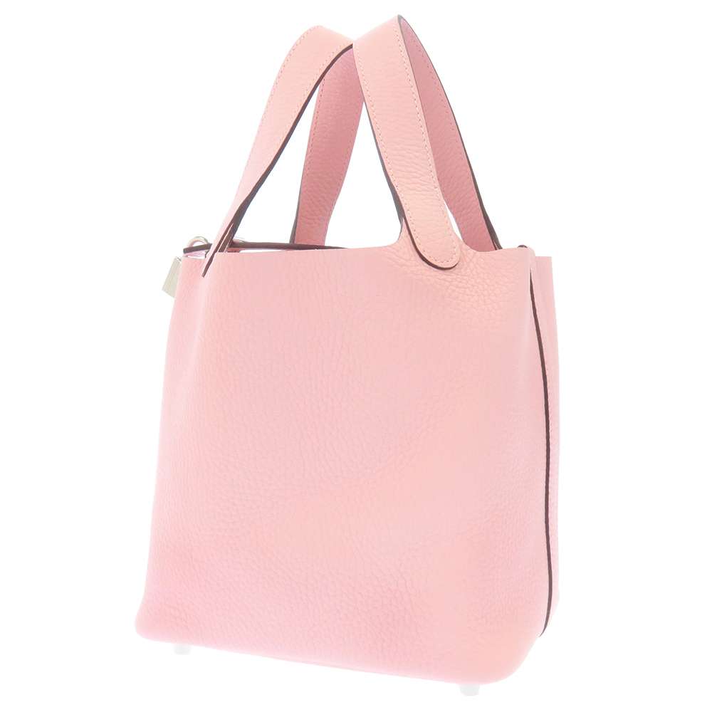 エルメス ハンドバッグ ピコタンロックPM ローズサクラ/シルバー金具 トリヨンクレマンス B刻印 エルメス ピコタンロック ピコタン エルメス バッグ エルメス レディース HERMES Picotin Lock HERMES BAGのサムネイル