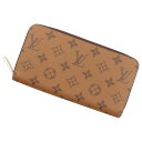 ルイヴィトン 長財布 モノグラム・リバース ジッピー・ウォレット M82444 LOUIS VUITTON 黒 【中古】 ルイヴィトン 財布 ルイヴィトン モノグラム LOUIS VUITTON BAG