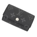 ルイ・ヴィトン ルイヴィトン キーケース モノグラム・エクリプス ミュルティクレ6 M82603 LOUIS VUITTON 黒 ルイ・ヴィトン モノグラム ルイ ヴィトン キーケース ルイ ヴィトン レディース LOUIS VUITTON 新品