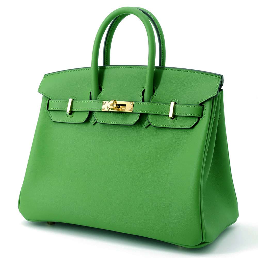 エルメス バーキン25 ヴェールユッカ/ゴールド金具 スイフト B刻印 HERMES Birkin ハンドバッグ エルメス バーキン エルメス バッグ エルメス レディース HERMES Birkin HERMES BAGのサムネイル