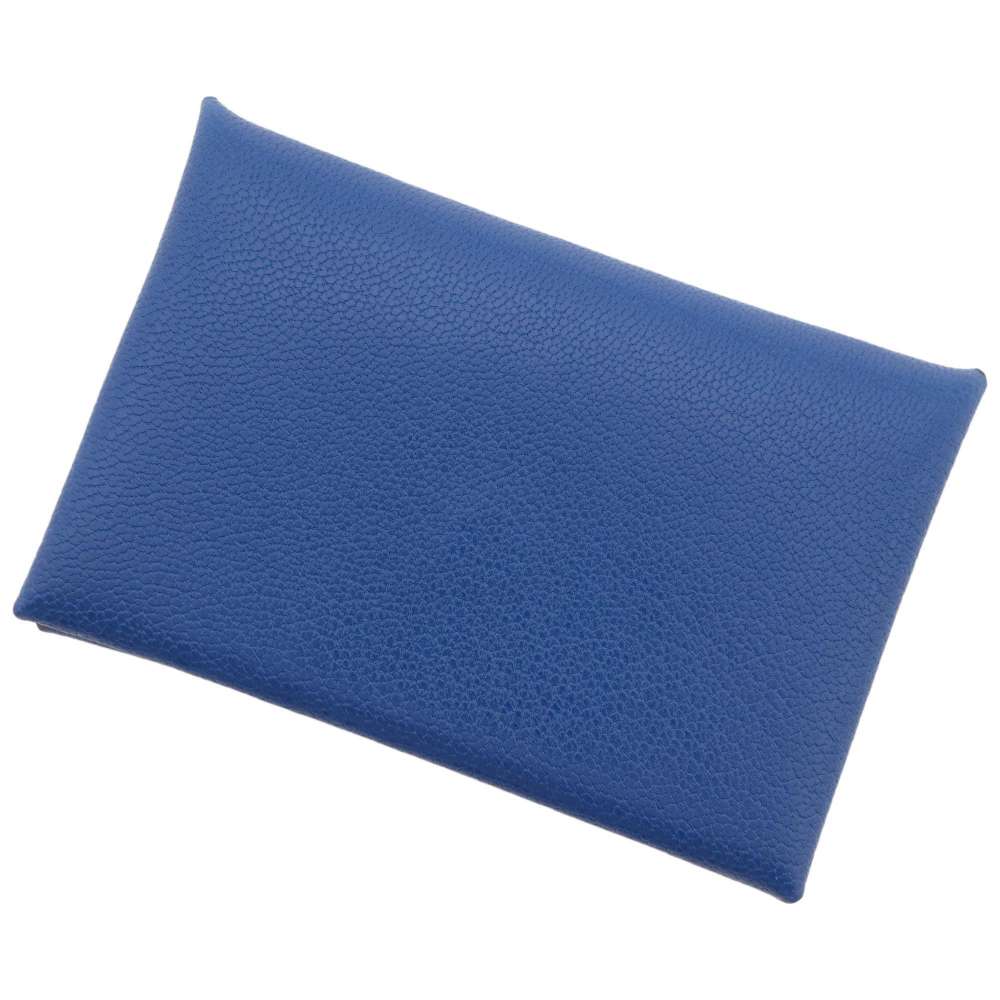 エルメス カードケース カルヴィ ブルーフランス シェブルミゾル U刻印 HERMES 名刺入れ 【中古】 エルメス カードケース エルメス 名刺入れ HERMES CARDのサムネイル