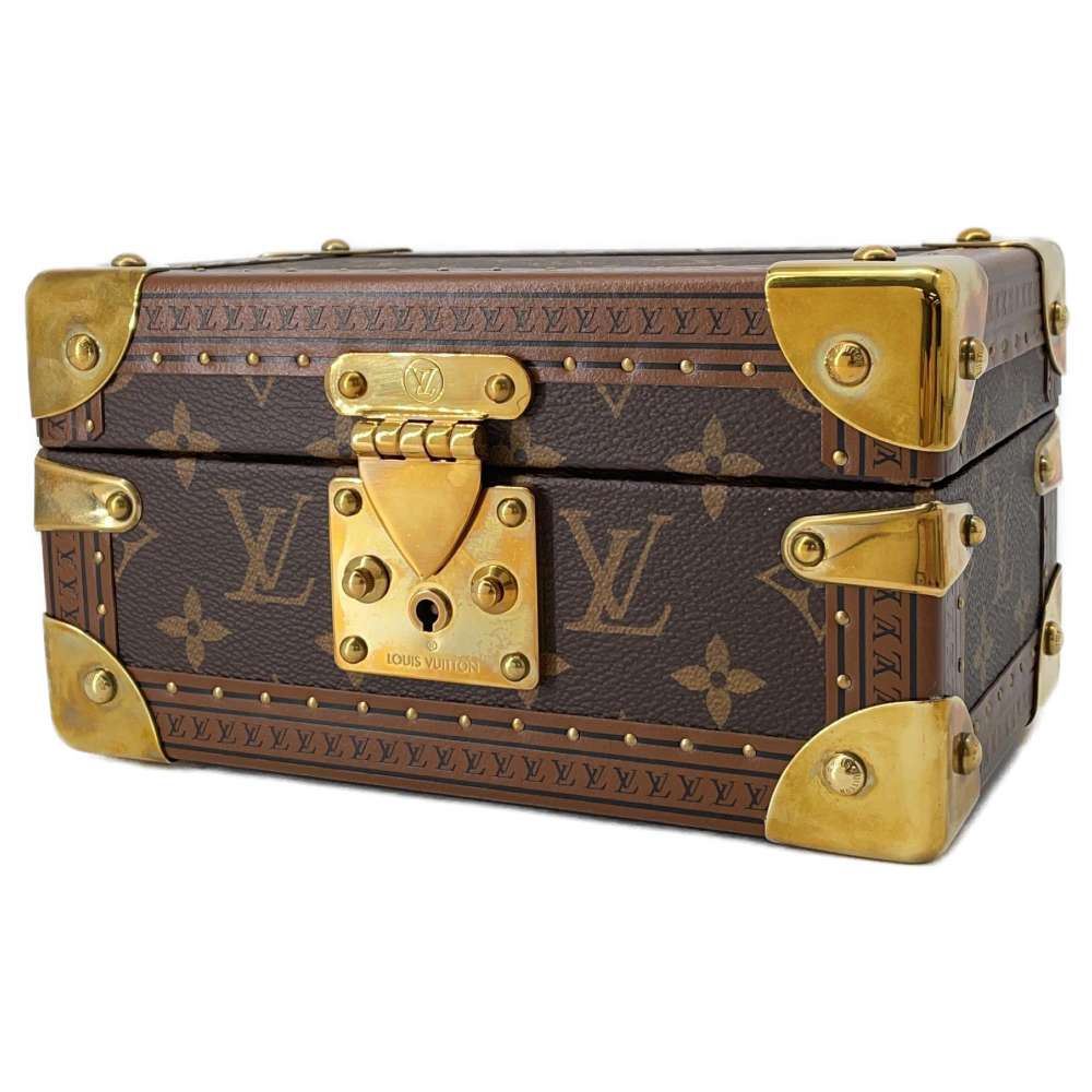 ルイヴィトン ジュエリーボックス モノグラム コフレ・トレゾール20 LOUIS VUITTON 小物入れ 【安心保証】 【中古】 ルイ・ヴィトン モノグラム LOUIS VUITTON 中古