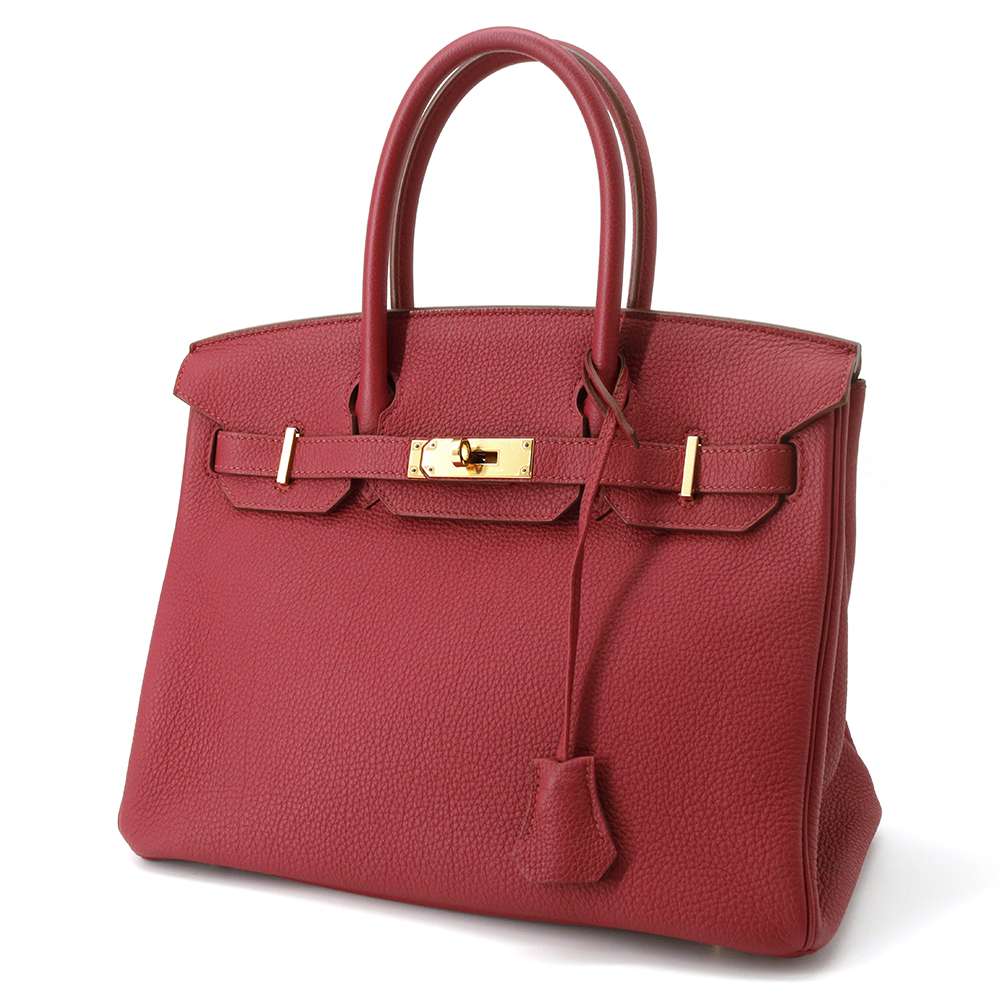 エルメス バーキン30 ルージュグレナ/ゴールド金具 トゴ T刻印 HERMES Birkin ハンドバッグ 【安心保証】 【中古】 エルメス バーキン エルメス バッグ エルメス レディース HERMES Birkin HERMES BAG