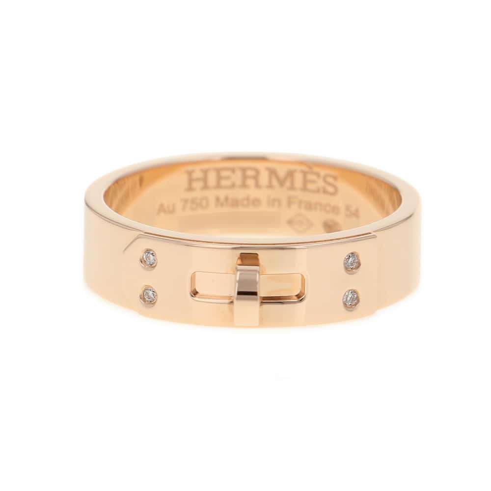 エルメス リング ケリーPM ダイヤモンド 4P 計0.02ct K18PGピンクゴールド リングサイズ54 HERMES ジュエリー 指輪 エルメス リング HERMESのサムネイル