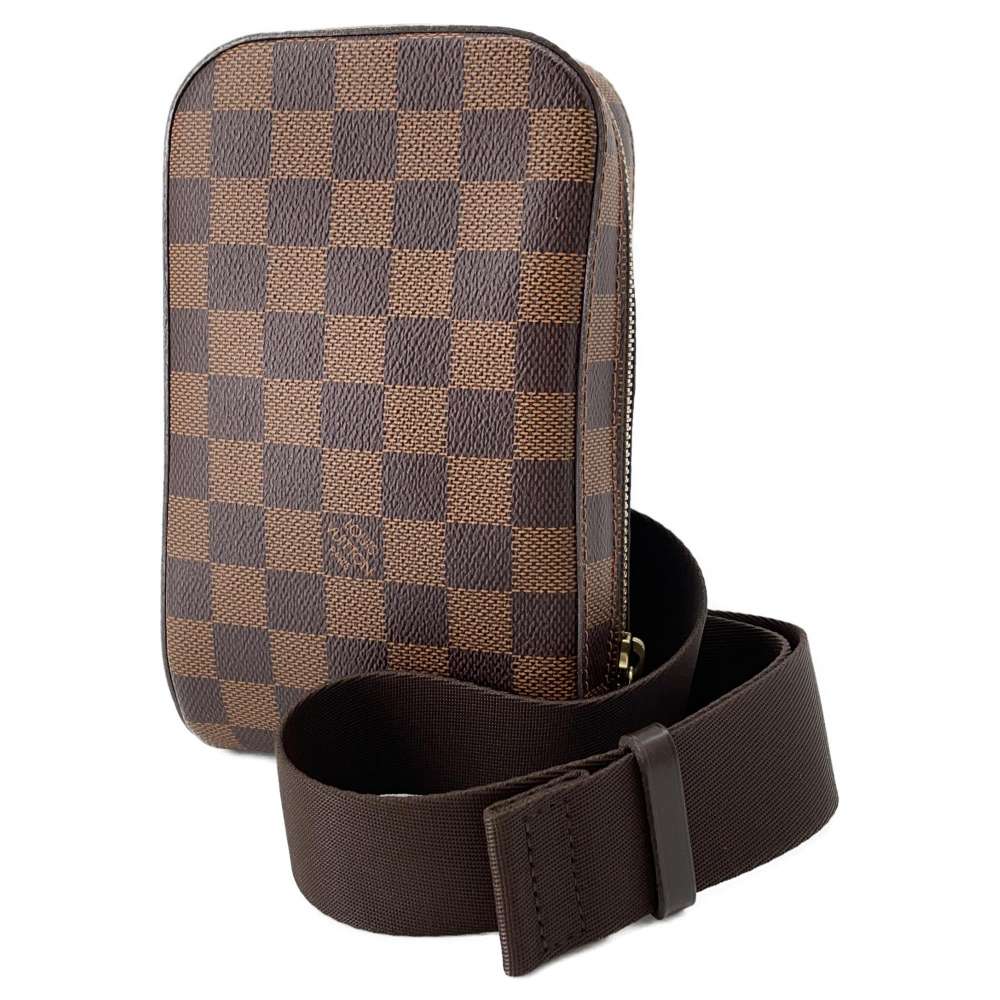 ルイヴィトン ボディバッグ ダミエ・エベヌ ジェロニモス N51994 LOUIS VUITTON メンズ 【安心保証】 【中古】 ルイ・ヴィトン ダミエ ルイ ヴィトン バッグ ルイ ヴィトン LOUIS VUITTON BAG