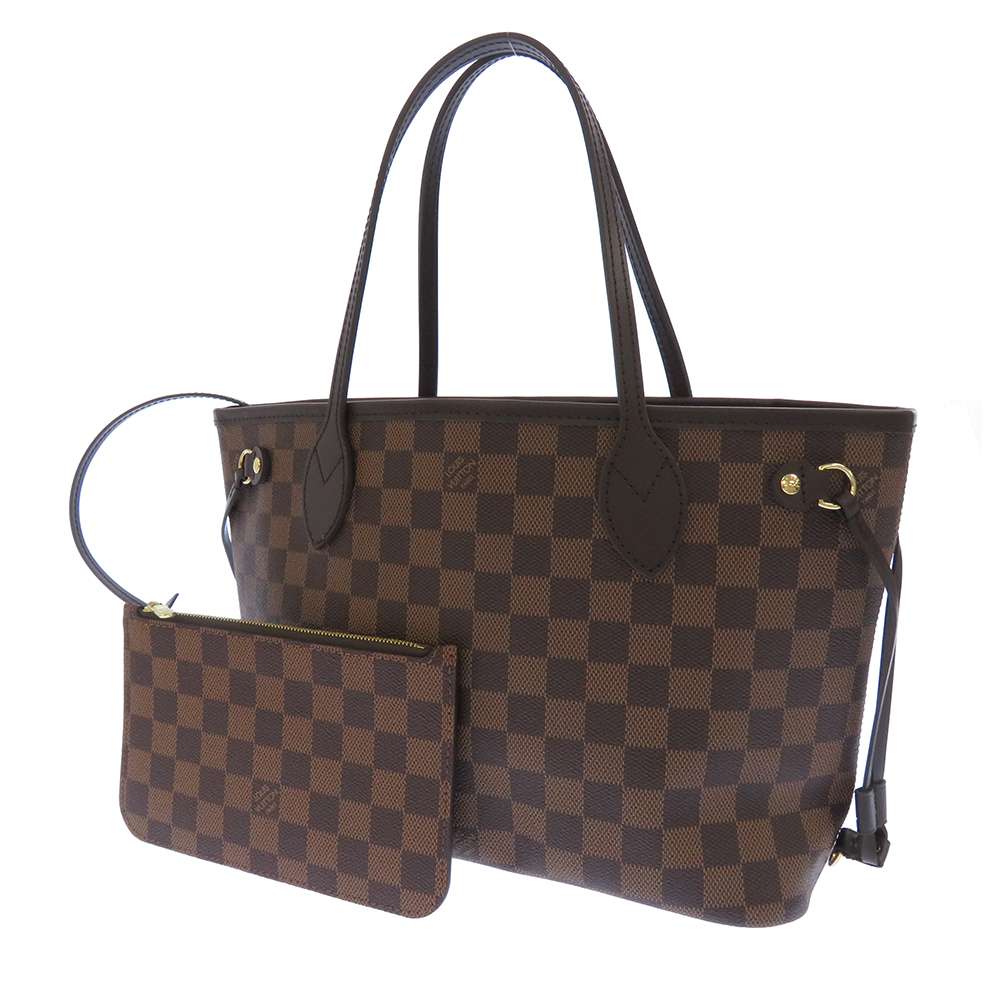 ルイヴィトン バッグ ダミエ（レディース） ルイヴィトン トートバッグ ダミエ・エベヌ ネヴァーフル PM N41359 LOUIS VUITTON 赤 ルイ・ヴィトン モノグラム ルイ ヴィトン バッグ ルイ ヴィトン レディース LOUIS VUITTON BAG 新品