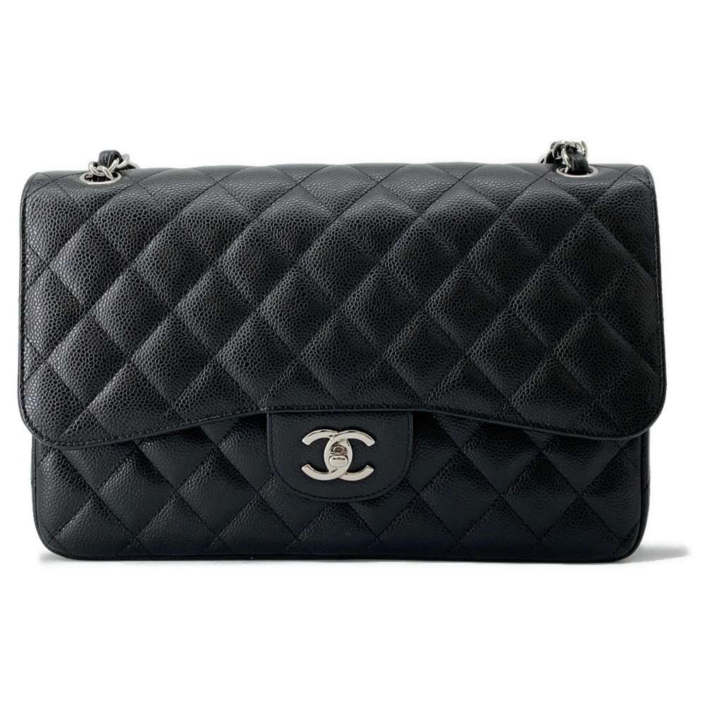 シャネル チェーンショルダーバッグ マトラッセ30 キャビアスキン ココマーク A58600 CHANEL バッグ 黒 【安心保証】 【中古】 シャネル マトラッセ バッグ シャネル レディース CHANEL BAGのサムネイル