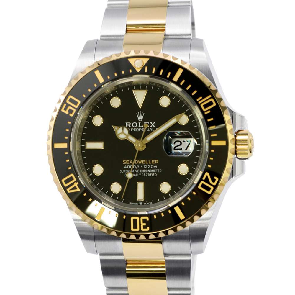 ロレックス シードゥエラー 126603 ROLEX 腕時計 黒文字盤 【中古】 ロレックス シードゥエラー ROLEX ロレックス 中古