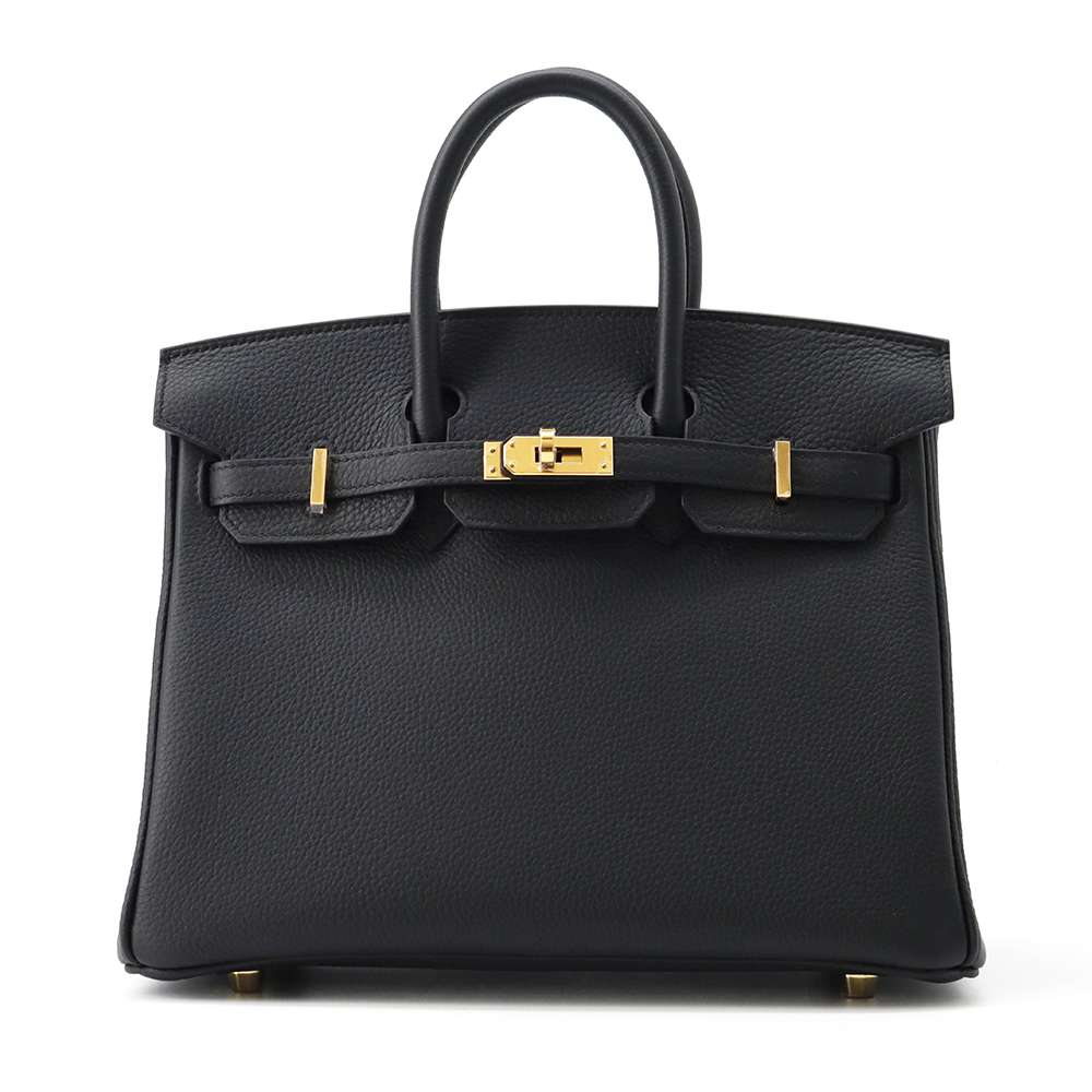 エルメス バーキン バッグ（レディース） エルメス バーキン25 ブラック/ゴールド金具 トゴ W刻印 HERMES Birkin ハンドバッグ 黒 エルメス バーキン エルメス バッグ エルメス レディース HERMES Birkin HERMES BAG