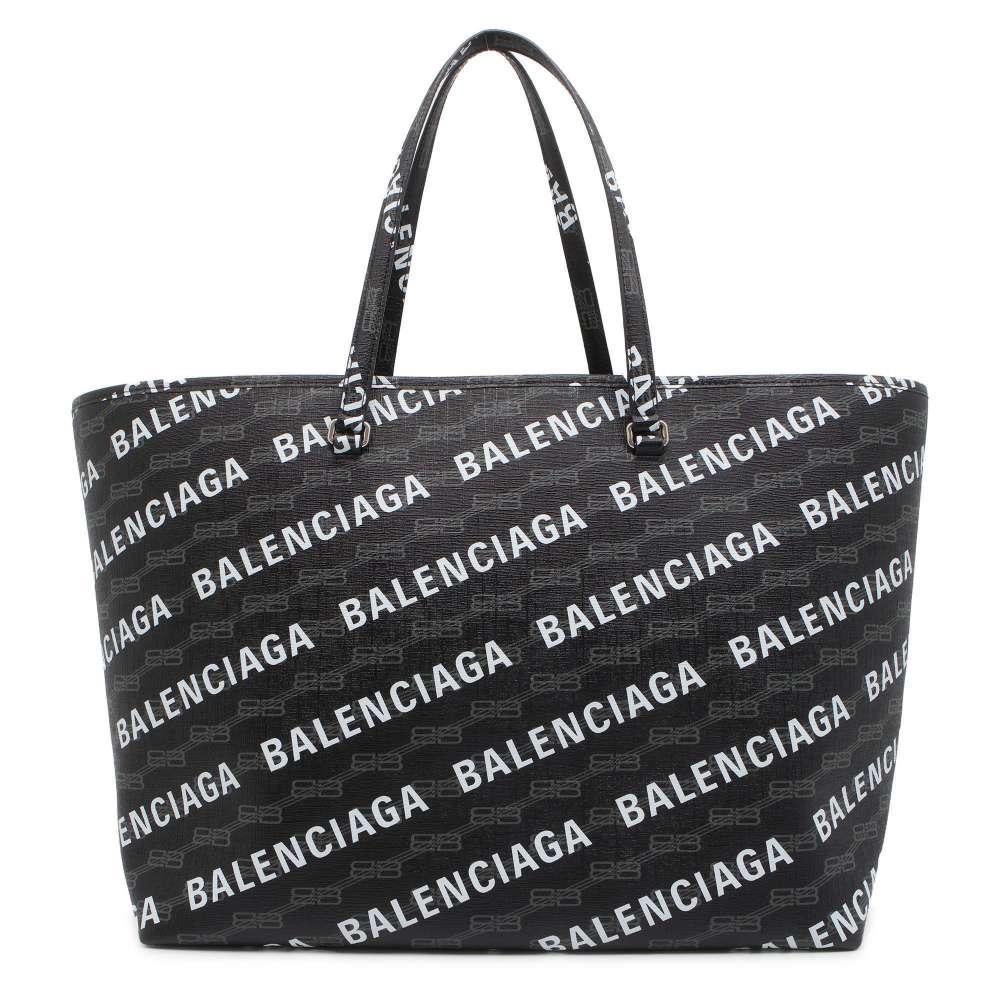 バレンシアガ トートバッグ シグネチャー ラージ 702703 BALENCIAGA バッグ 黒 【安心保証】 【中古】 バレンシアガ バッグ バレンシア..