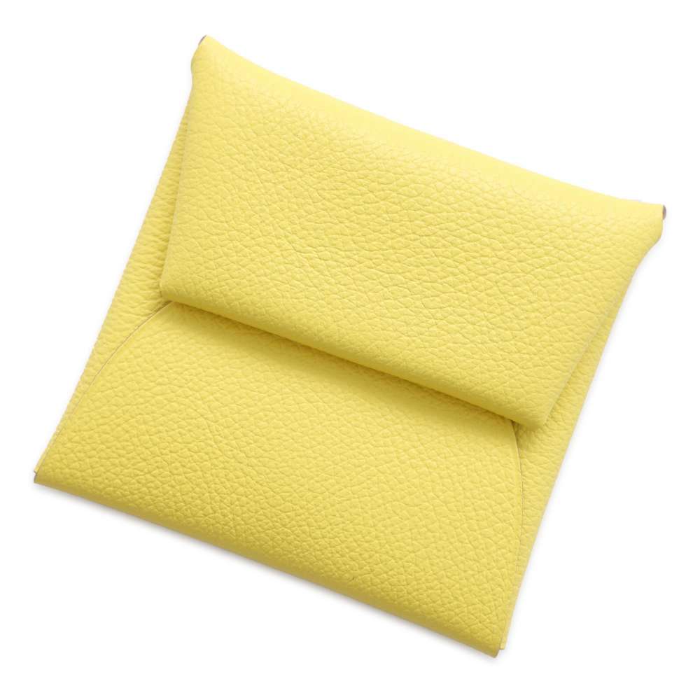 エルメス コインケース バスティア ヴェルソ ライム/チャイ エバーカラー U刻印 HERMES 財布 【中古】 エルメス 財布 エルメス 小銭入れ HERMES WALLETのサムネイル