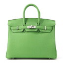 エルメス バーキン バッグ（レディース） エルメス バーキン25 ヴェールユッカ/シルバー金具 トゴ W刻印 HERMES Birkin ハンドバッグ エルメス バーキン エルメス バッグ エルメス レディース HERMES Birkin HERMES BAG