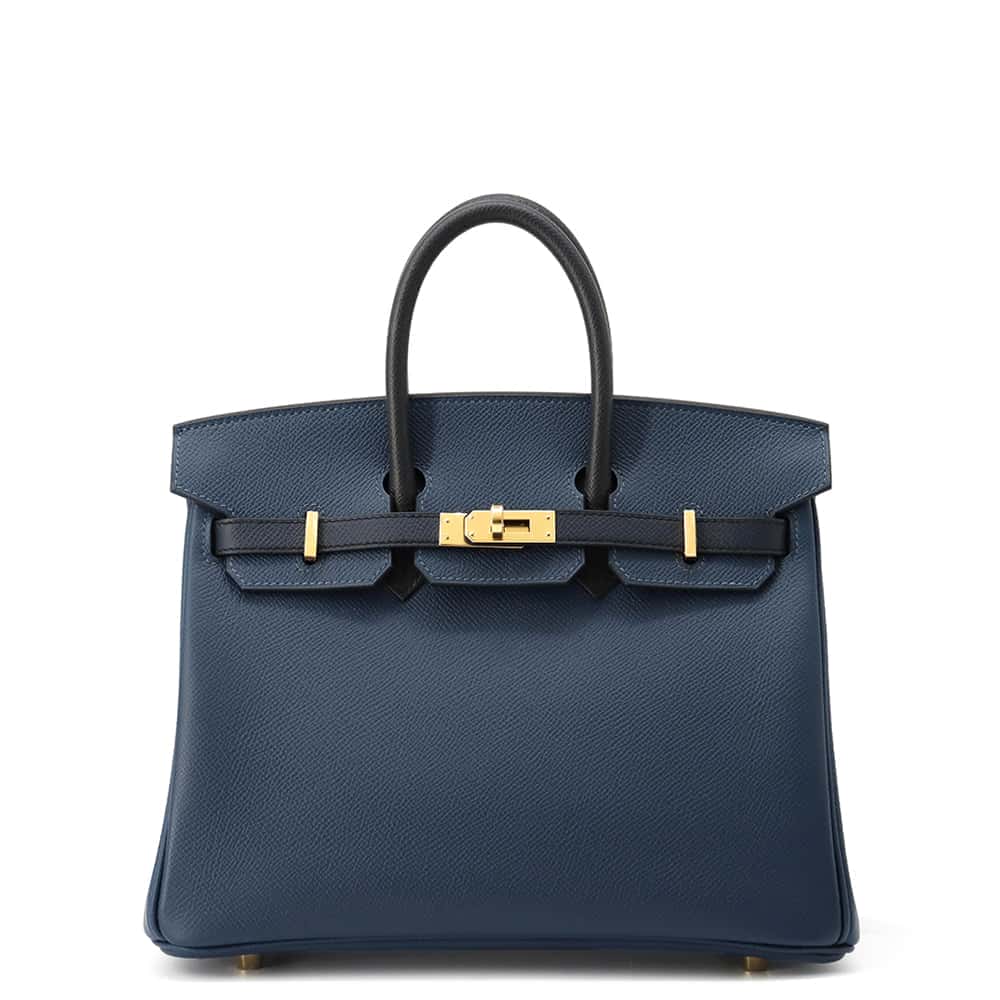 エルメス バーキン25 トリコロール ブルードプリュス/ブルーインディゴ/ブラック/ゴールド金具 エプソン W刻印 HERMES Birkin エルメス バーキン エルメス バッグ エルメス レディース HERMES Birkin HERMES BAGのサムネイル