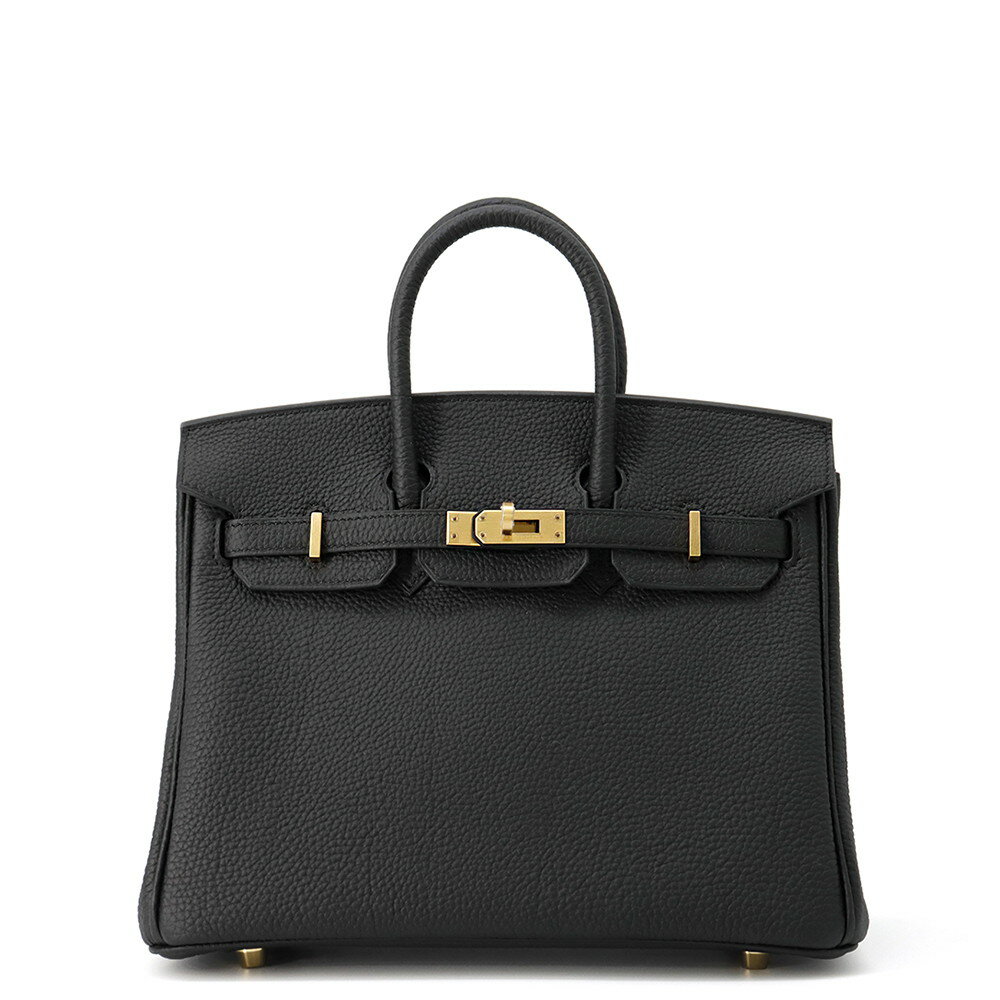 エルメス バーキン25 ブラック/マットゴールド金具 トゴ K刻印 HERMES Birkin ハンドバッグ 黒 【中古】 エルメス バーキン エルメス バッグ エルメス レディース HERMES Birkin HERMES BAGのサムネイル