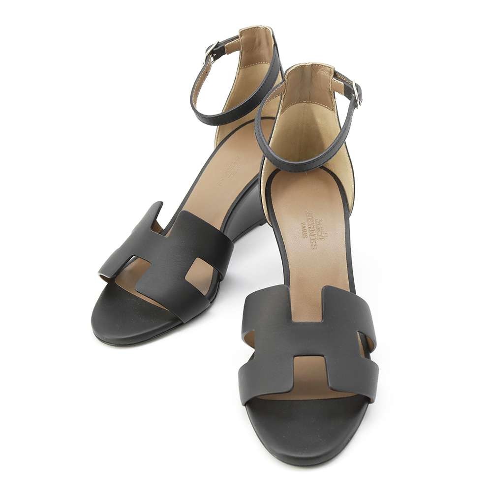 エルメス サンダル レジェンド カーフレザー レディースサイズ36 HERMES 黒 エルメス 靴 エルメス レディース HERMES SANDALのサムネイル