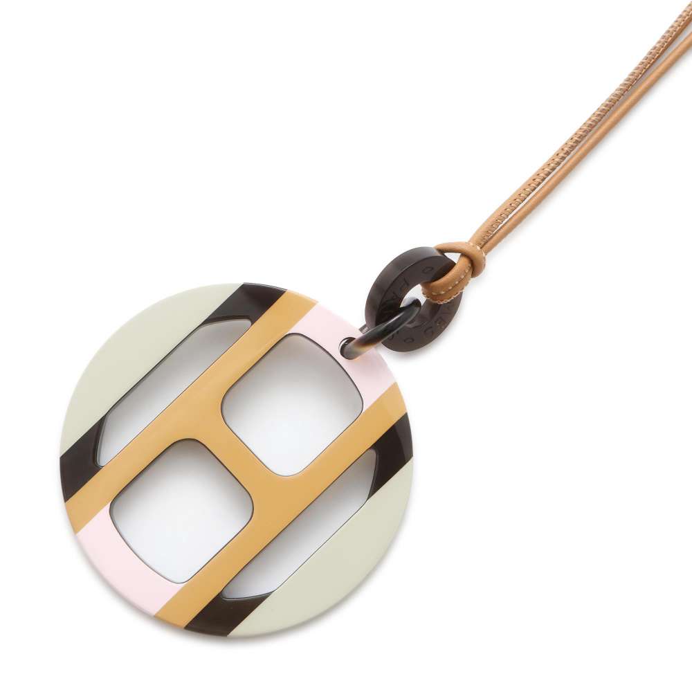 エルメス ネックレス Hエキップ Equipe バッファローホーン HERMES アクセサリー 【安心保証】 【中古】 エルメス ネックレス エルメス レディース HERMESのサムネイル