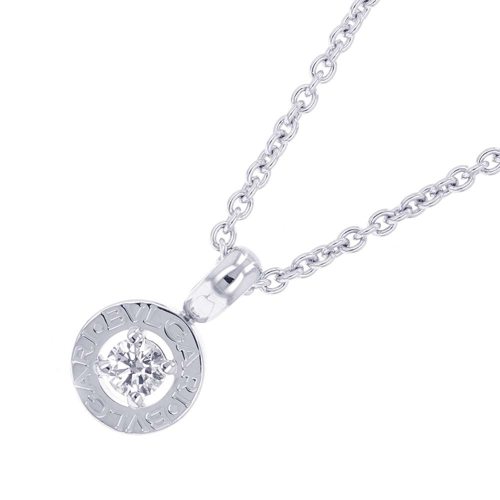 ブルガリ ネックレス ブルガリ・ブルガリ ダイヤモンド 1P K18WGホワイトゴールド 340614 CL853447 ペンダント ジュエリー 【安心保証】 【中古】 ブルガリ ブルガリ・ブルガリ ダイヤモンド BVLGARI ブルガリ 中古のサムネイル