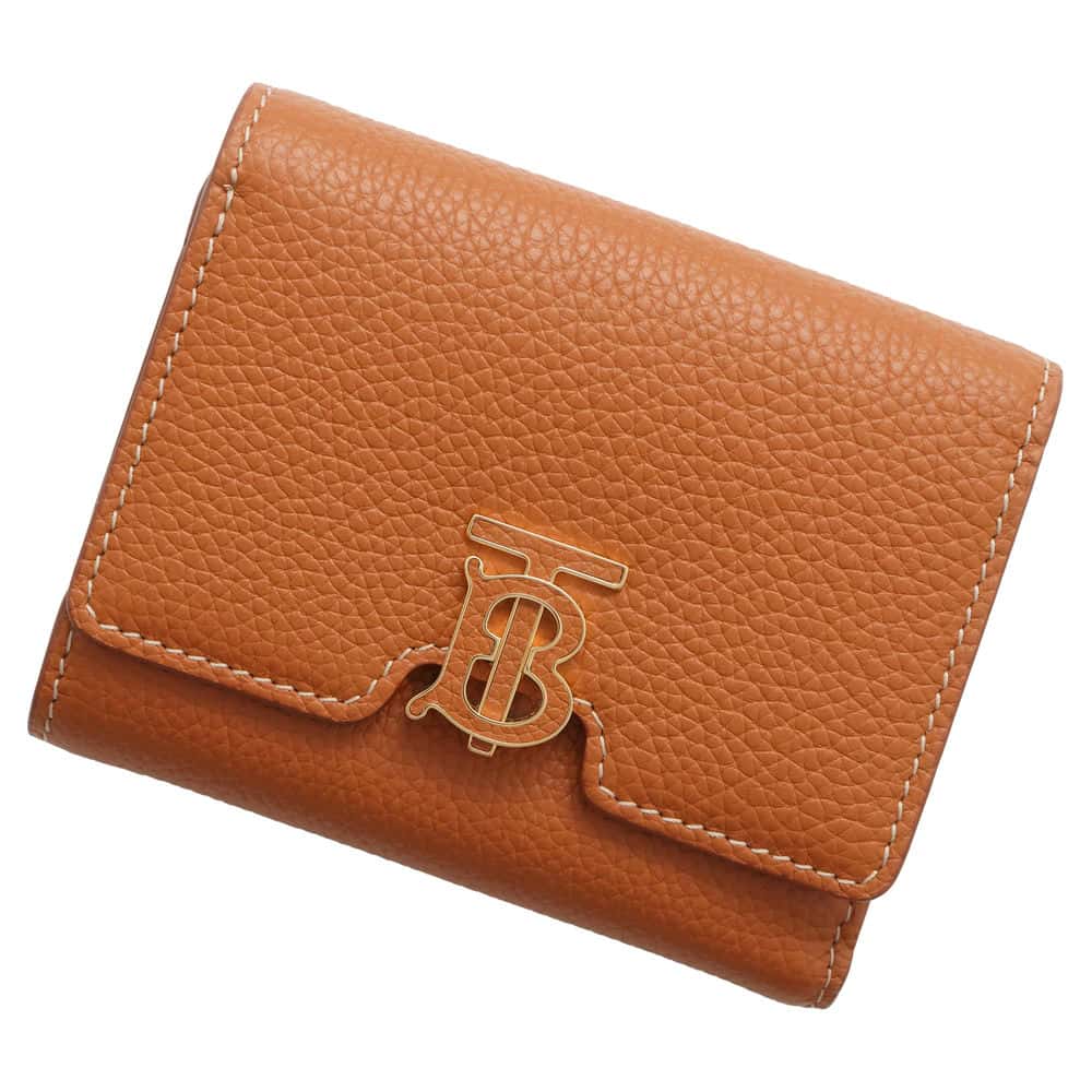 バーバリー 三つ折り財布 TBコンパクトウォレット 8049218 BNURBERRY 財布 【中古】 バーバリー 財布 バーバリー レディース BURBERRY WALLET