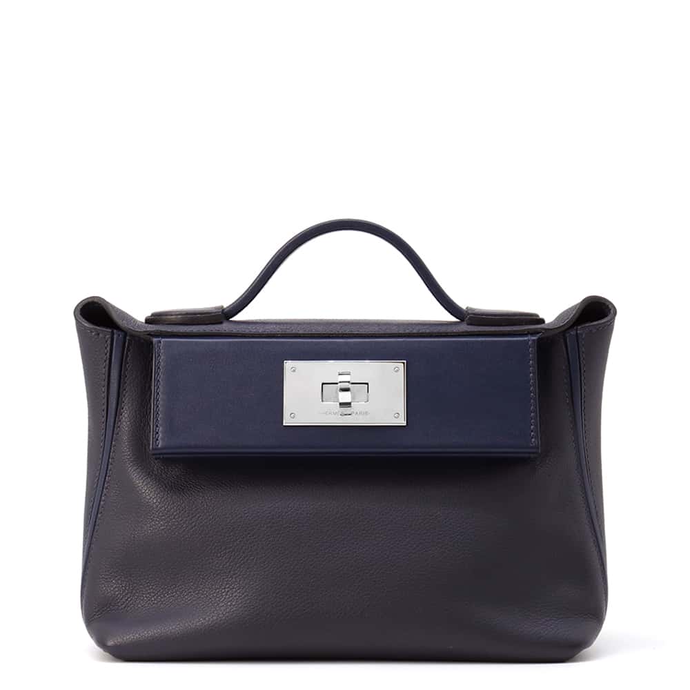 エルメス 24/24 サック ヴァンキャトル ミニ ブルーネイビー/ブルーニュイ/シルバー金具 エバーカラー/スイフト 2way 【安心保証】 【中古】 エルメス バッグ エルメス レディース HERMES BAGのサムネイル