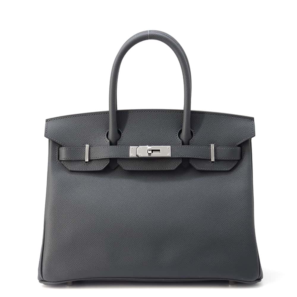 【決算セール開催中】エルメス バーキン30 グリミスティ/シルバー金具 エプソン W刻印 HERMES Birkin ハンドバッグ エルメス バーキン エルメス HERMES Birkin 新品のサムネイル